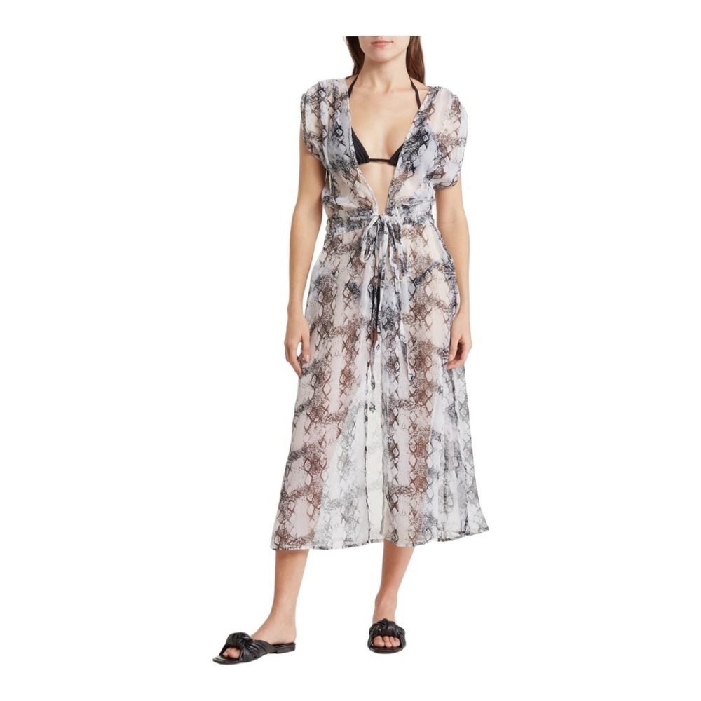 ♥️Rachel♥️ Rachel Roy Snake Print cover up Dress size (Small)